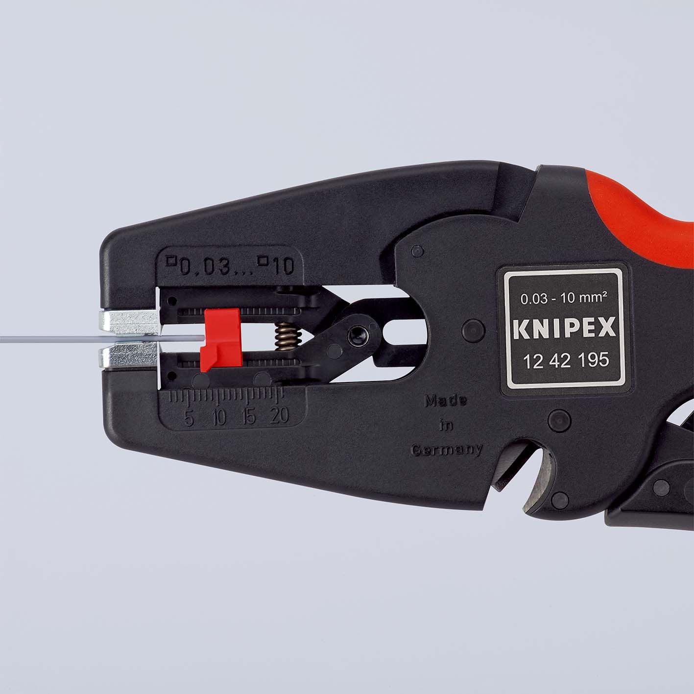 KNIPEX MultiStrip 10 Automatische Abisolierzange 195 mm