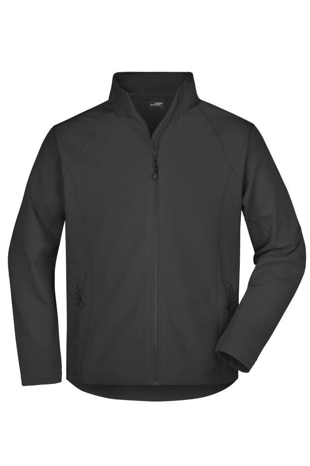 Men's Softshell Jacket Modische Softshelljacke schwarz, Gr. S