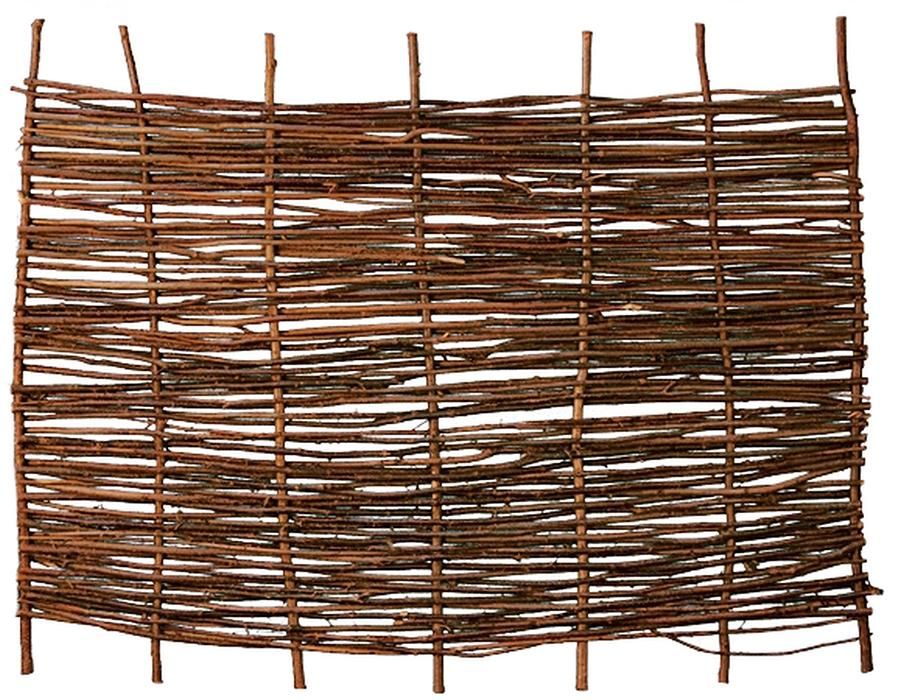 PABLO Haselnusszaun, 180 x 120 cm stabil