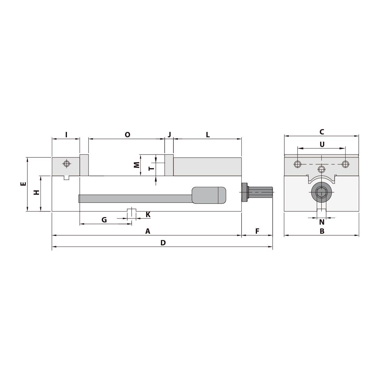 Präzisionsschraubstock AMC-60G/HV