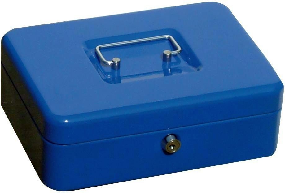 Geldkassette,blau,25