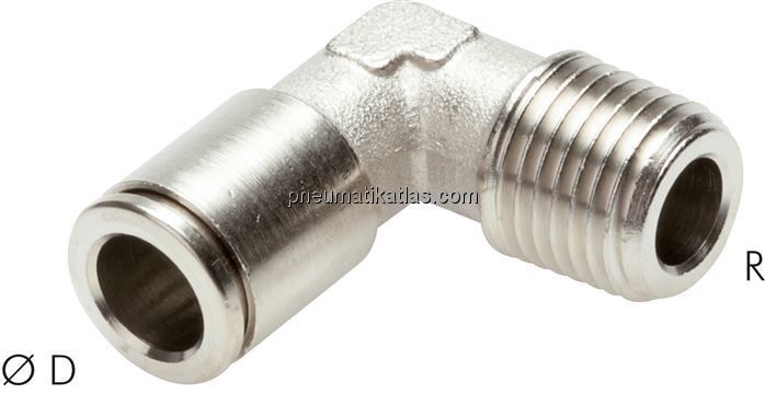 Winkel-Steckanschluss, festst. R 1/8"-4mm, IQS-MSV (Standard)