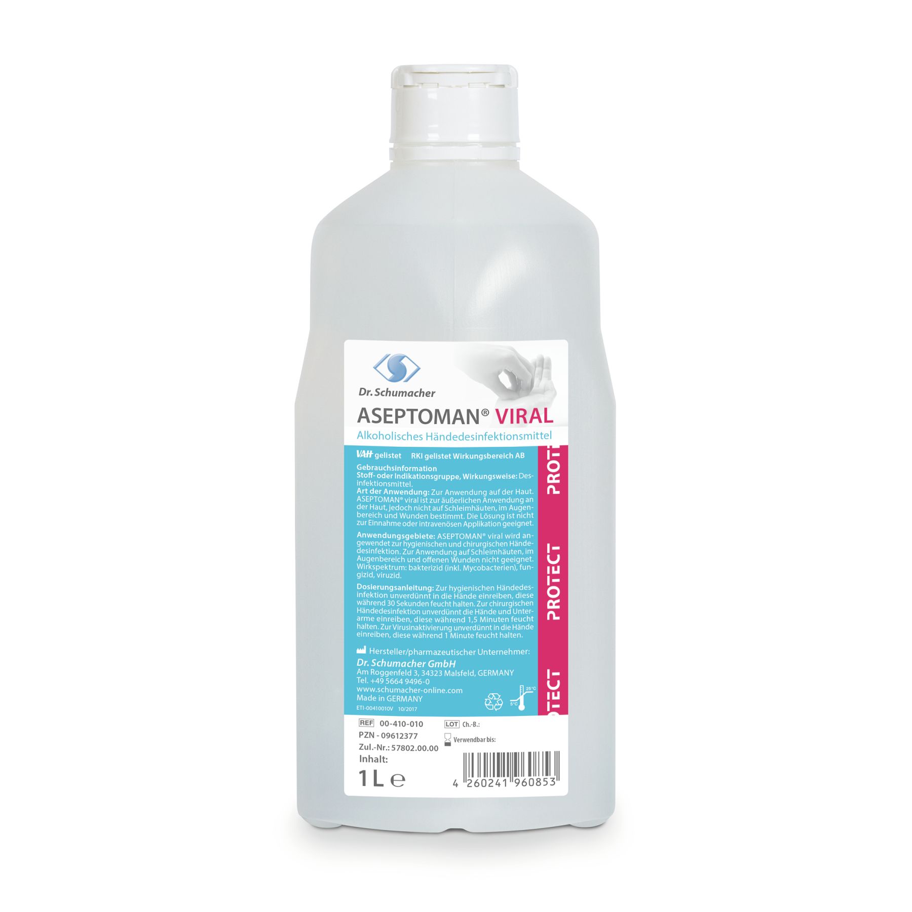 Händedesinfektion Aseptoman® Viral  1 L Spenderflasche (VE=12Fl)