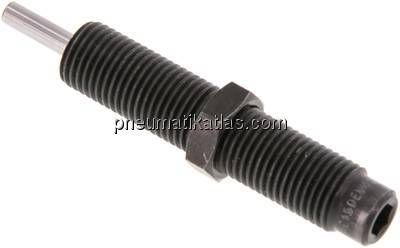 ACE-Stoßdämpfer, M 14x1,5, selbsteinstellend, Hub 12,7 mm