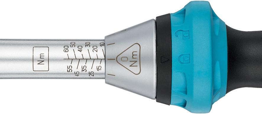 Drehmomentschlüssel 5120-3CT 10-60Nm 1/2"" Hazet