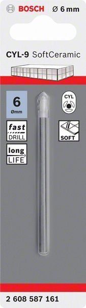 Bosch Fliesenbohrer CYL-9 Ceramic