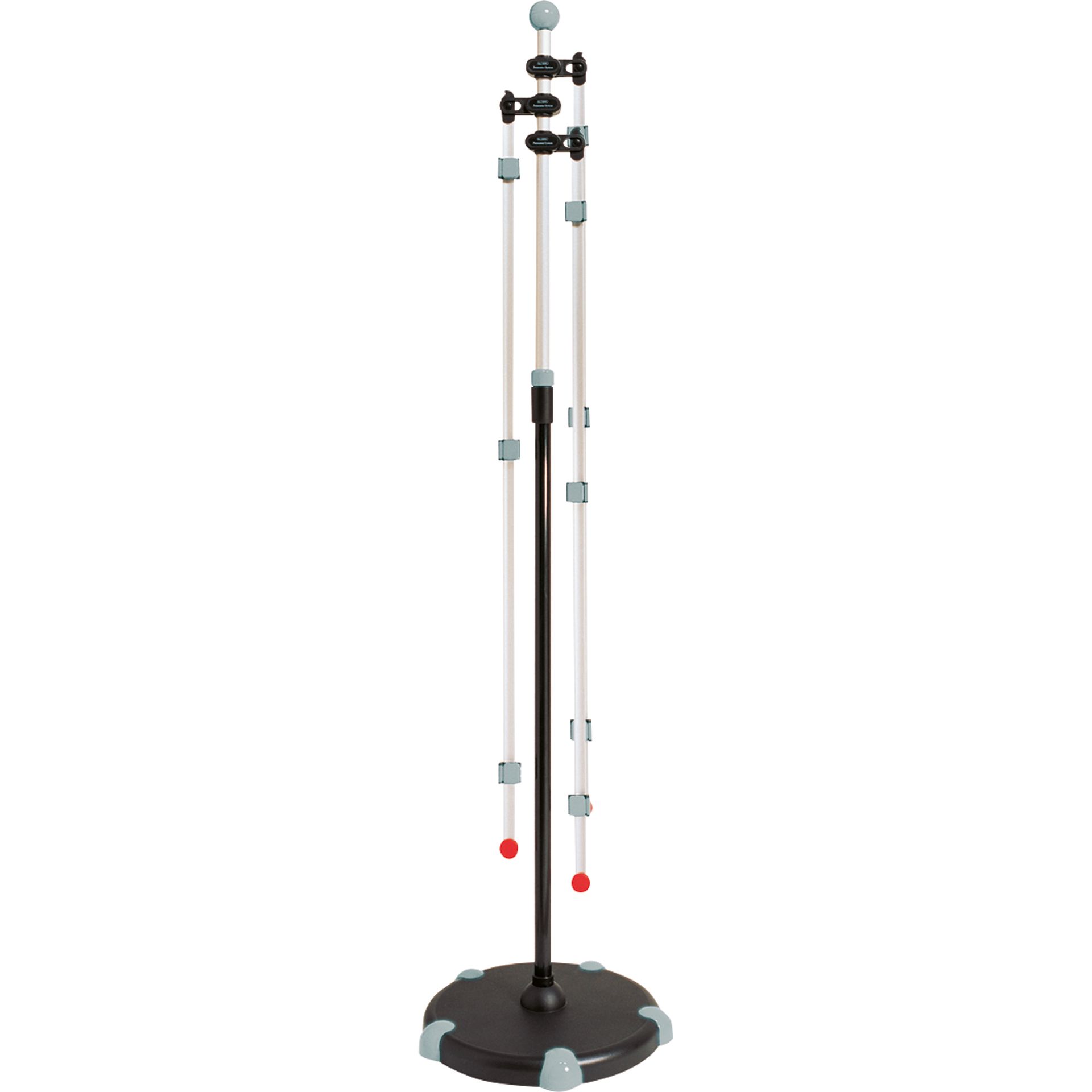 Planhalter Mobilpresenter 3Arme Aluminium grau
