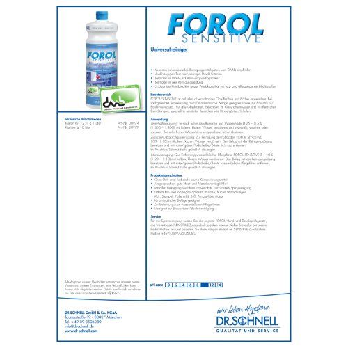 FOROL SENSITIVE Kanister 10 Liter