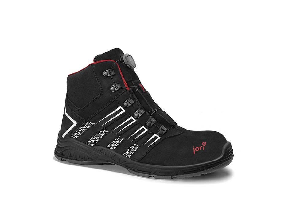 ELTEN jo_TWIST BOA Sicherheitsstiefel Mid S1P, Schwarz, Gr. 38