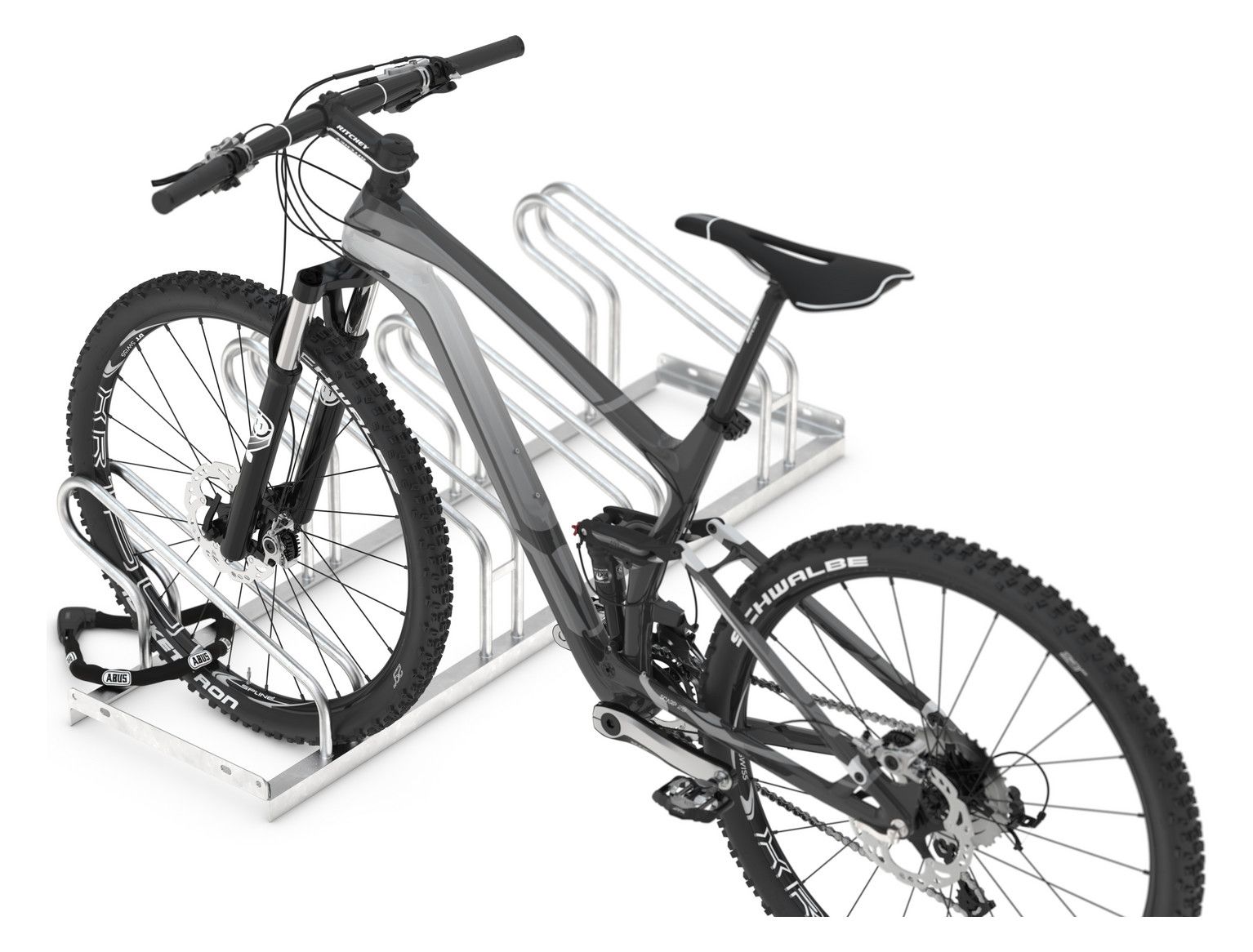 WSM Fahrradbügelparker, montiert!