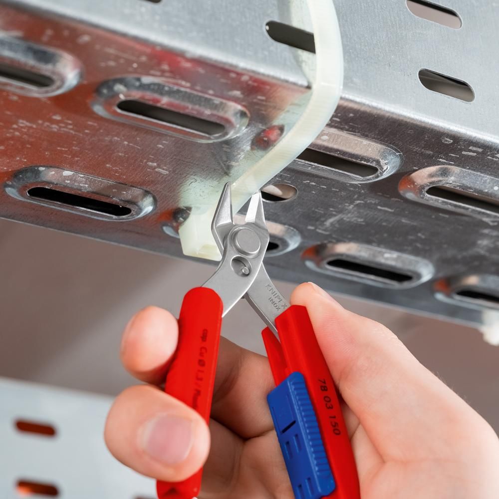KNIPEX Seitenschneider 7803 150 Elektronik Super Knips Form 0 150mm