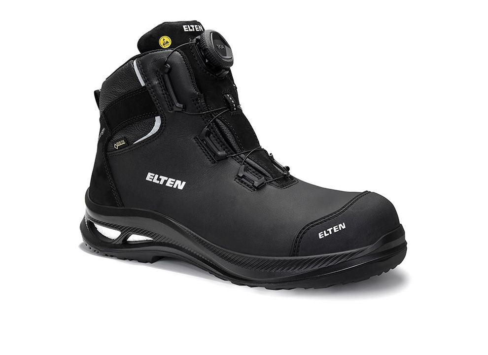 ELTEN Sicherheitsstiefel TERENCE XXG PRO BOA® GTX® black Mid ESD S3S WR, Gr. 39