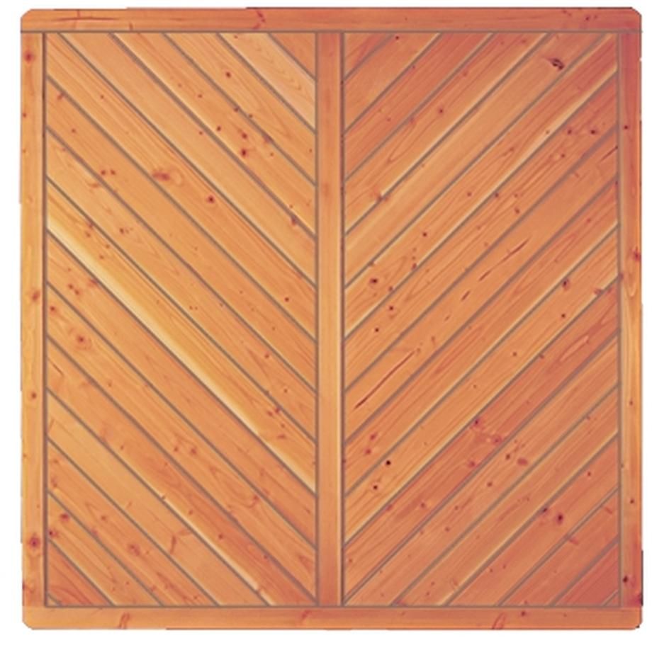 CLASSICO-Serie gerade Lärche/ Douglasie R. 40/68mm, 180x180cm Profilbretter 16/118 mm