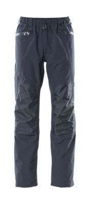 Überziehhose Überziehhose mit Knietaschen Schwarzblau 3XL