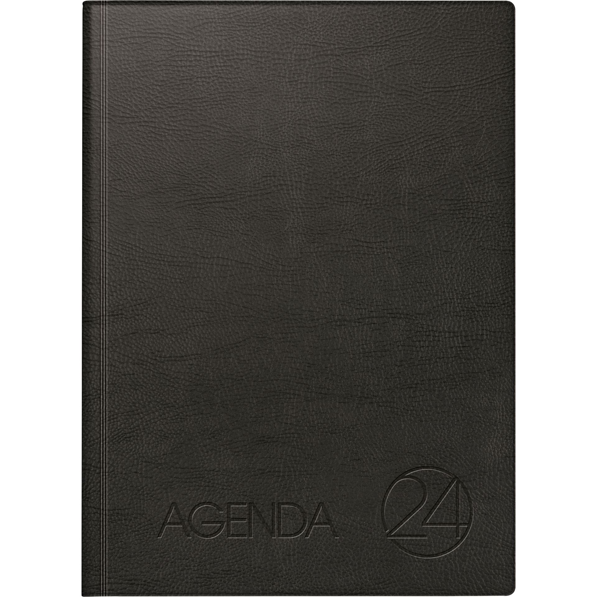 Buchkalender Agenda 24 A4 1T/1S sw