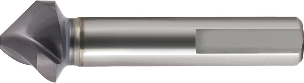 Kegelsenker SpyroTec HSCOspiralisiert Form C 90G 3-Flächenschaft 6,3mm TiAlN Gühring