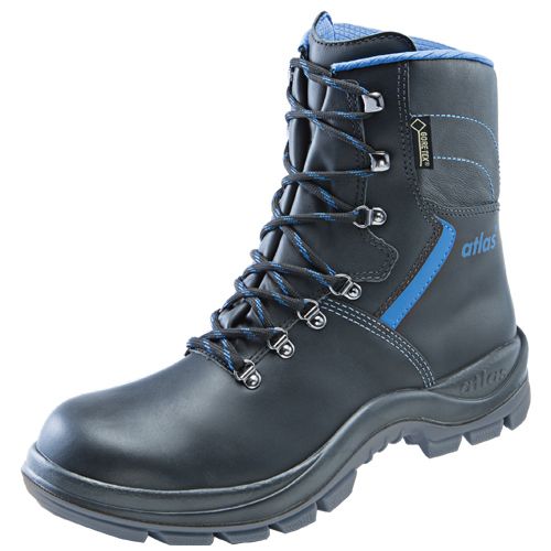 Atlas 920 GORE-TEX Sicherheitsstiefel S3, Schwarz, Gr. 41, Weite 10