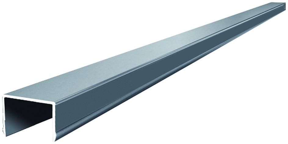 SHANGHAI-Serie Alu-Abschlussprofil 180cm40 x 43 mm für WPC-Bretterzaun