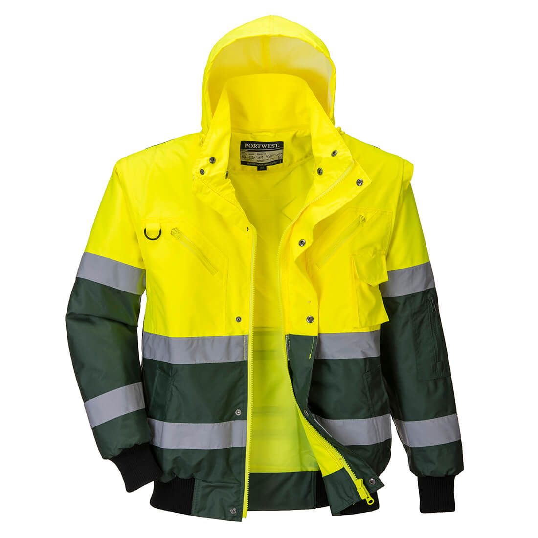 Portwest C565 Warnschutz-Jacke, Gelb, Gr. XL