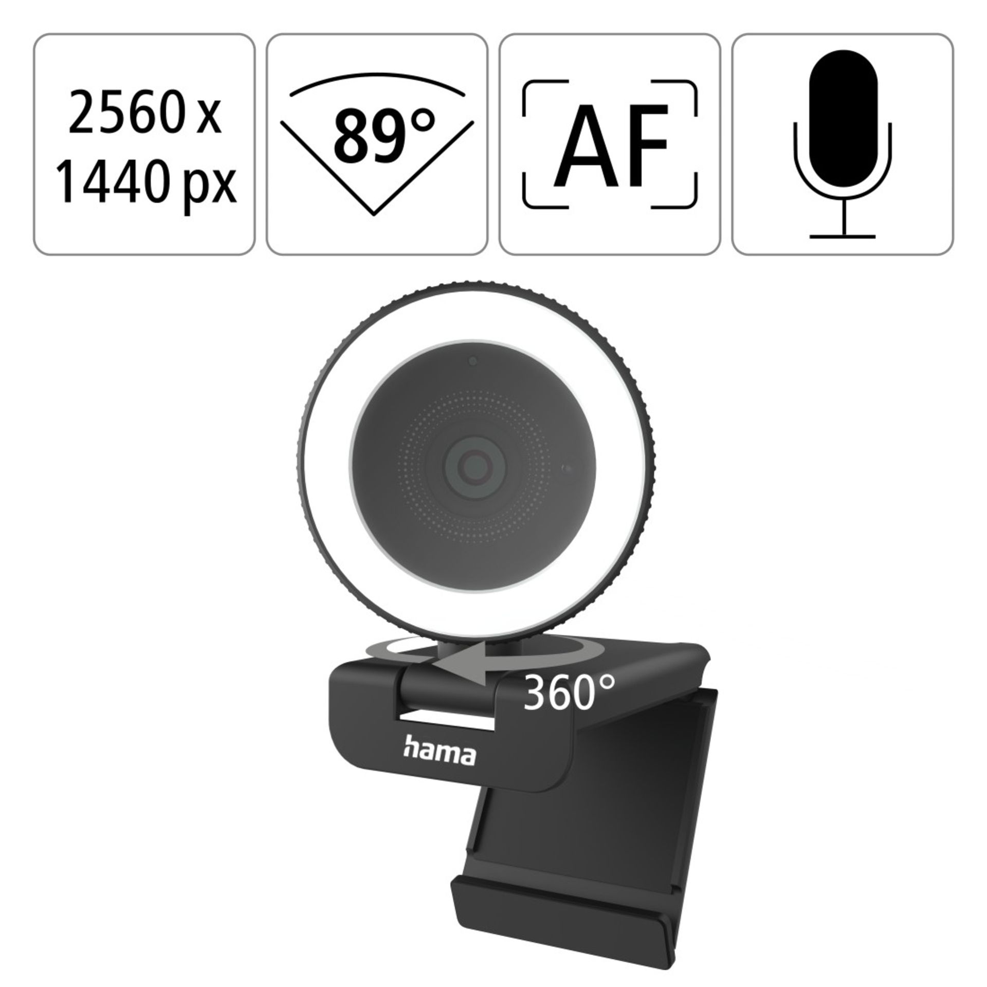 Webcam C-850 Pro QHD