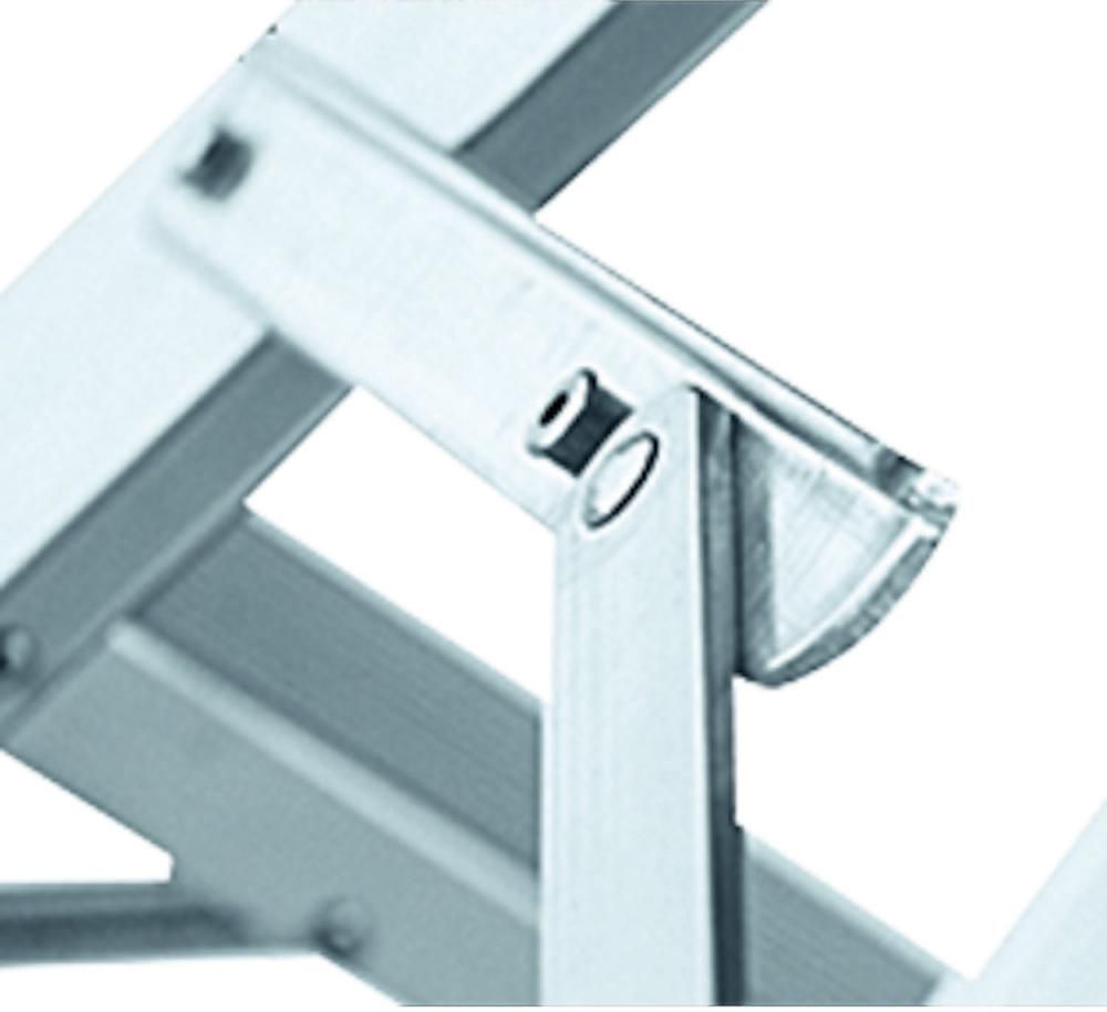 Stufenleiter Seventec B 2x3 Stufen Leiterlänge 0,74 m Arbeitshöhe 2,25 m ZARGES