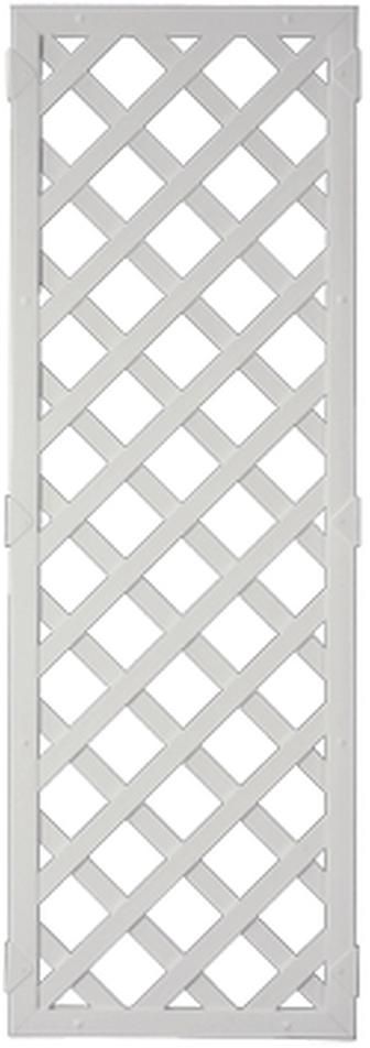 LIGHTLINE KS-Rankgitter 60 x 180 cm Füllung / Rahmen WEISS