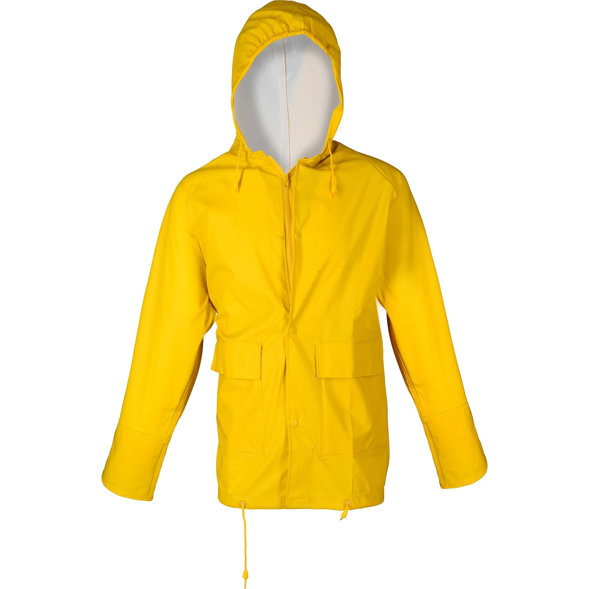 PU-Stretch-Regenjacke PJC, gelb, Gr. S