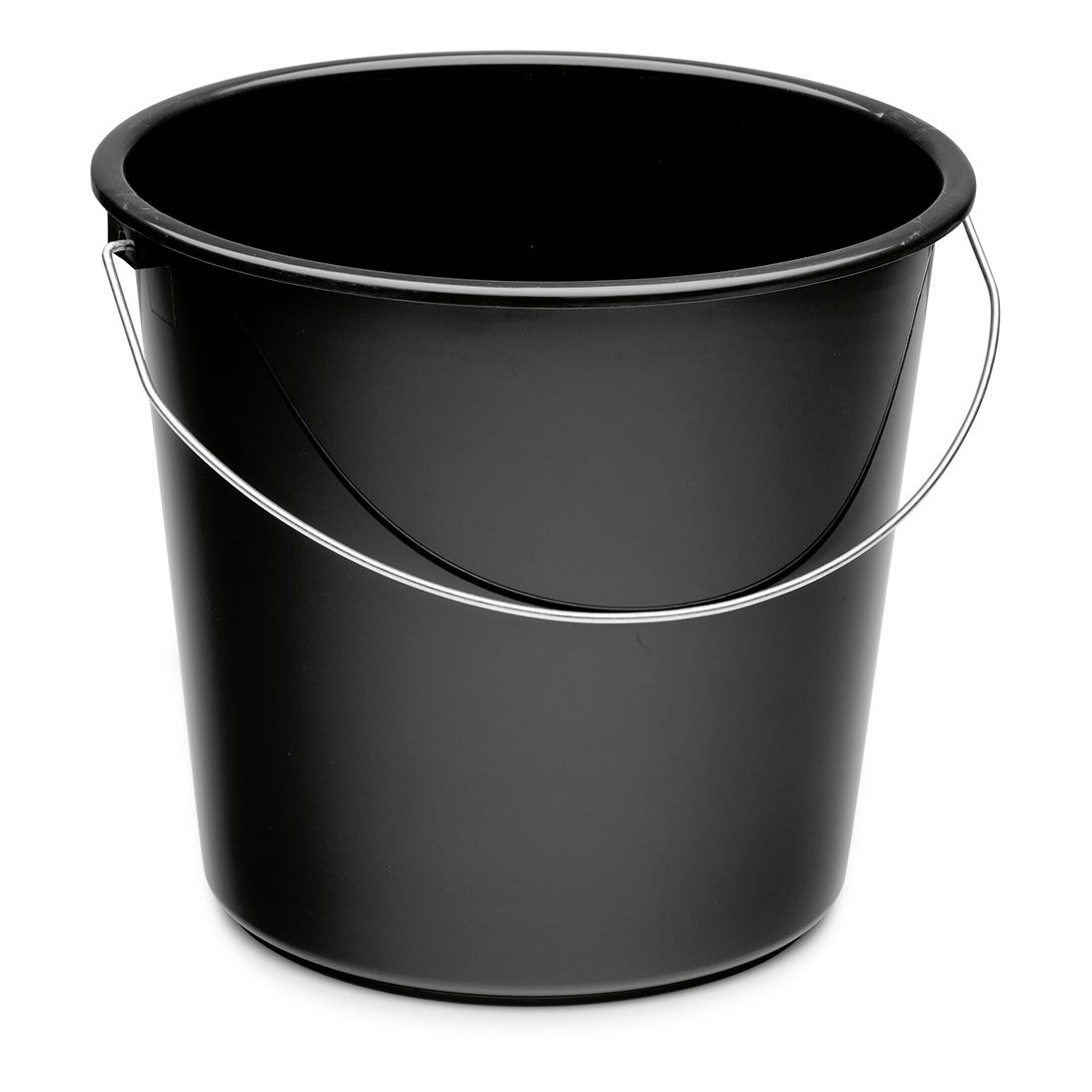 Haushaltseimer 10 Liter schwarz