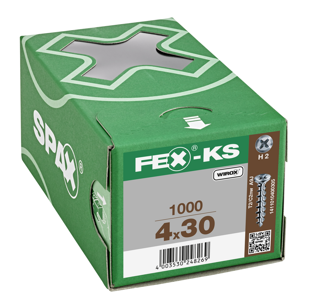 SPAX FEX-KS Senkkopf Kreuzschlitz H Spezialgewinde