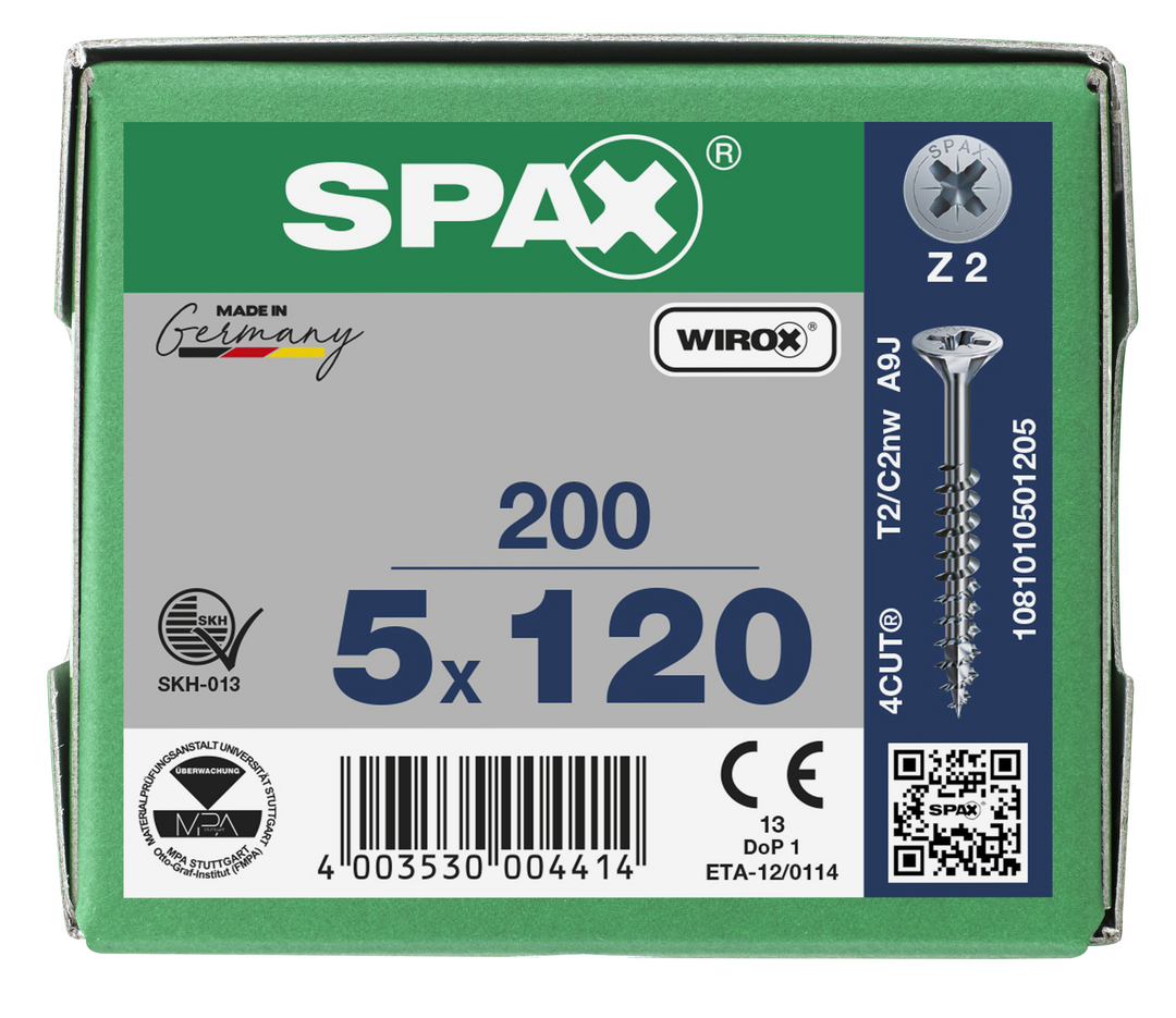 SPAX Senkkopf Kreuzschlitz Z TG