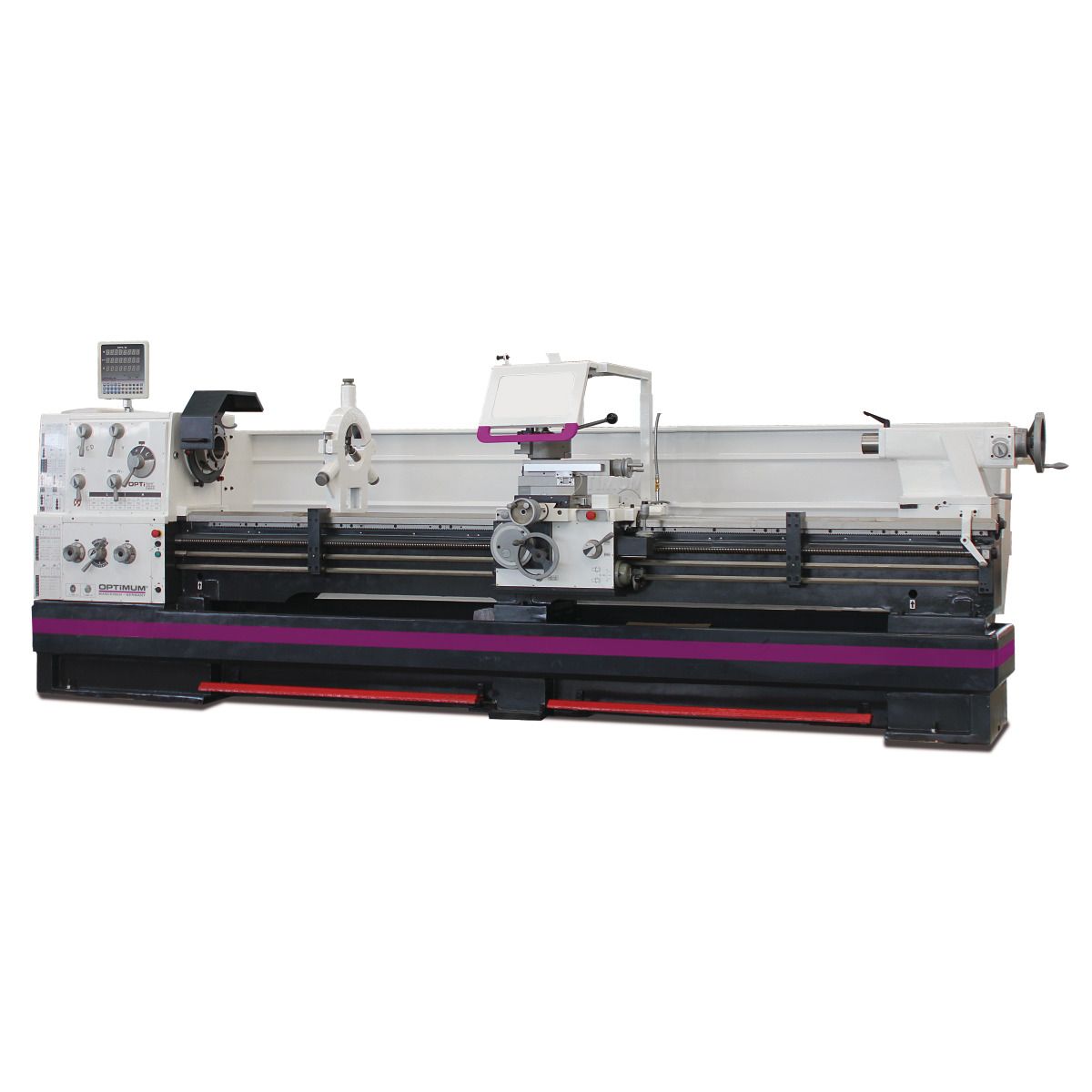 Leit- und Zugspindeldrehmaschine Optimum OPTIturn TH 6620D