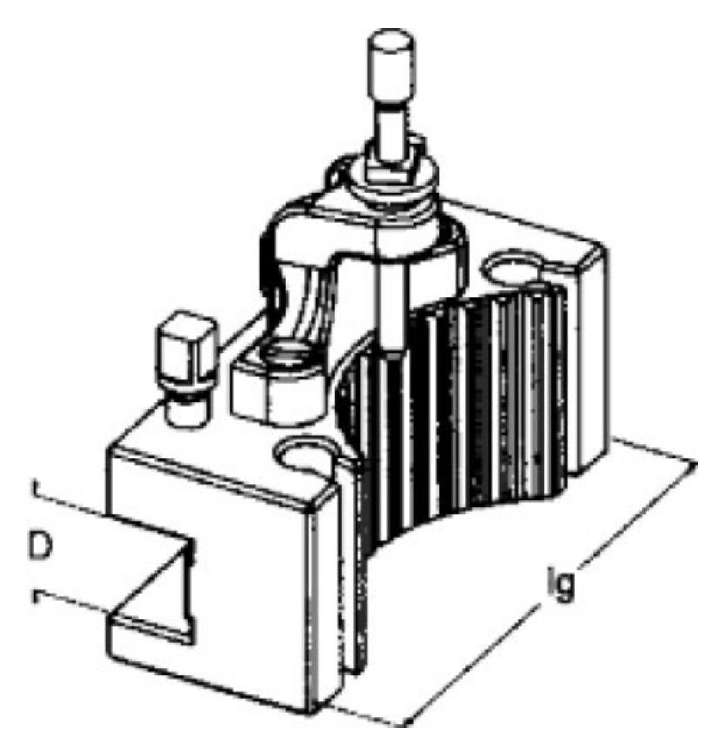 Schnellwechseldrehstahlhalter