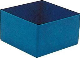 Ersatz-Kunststoff-Box B108xT108xH45 mm blau