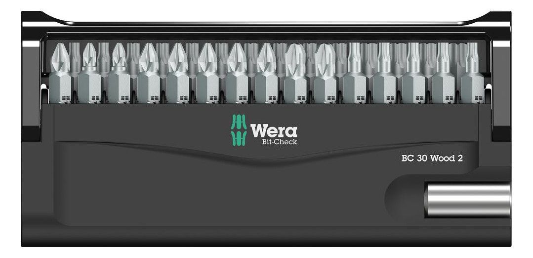 WERA Bitsatz zähhart, "Bit-Check"