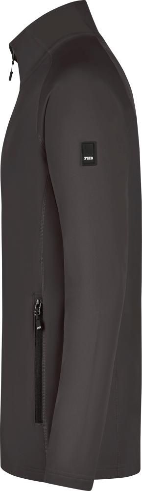 Fleecejacke Kuno, schwarz Gr. 2XL