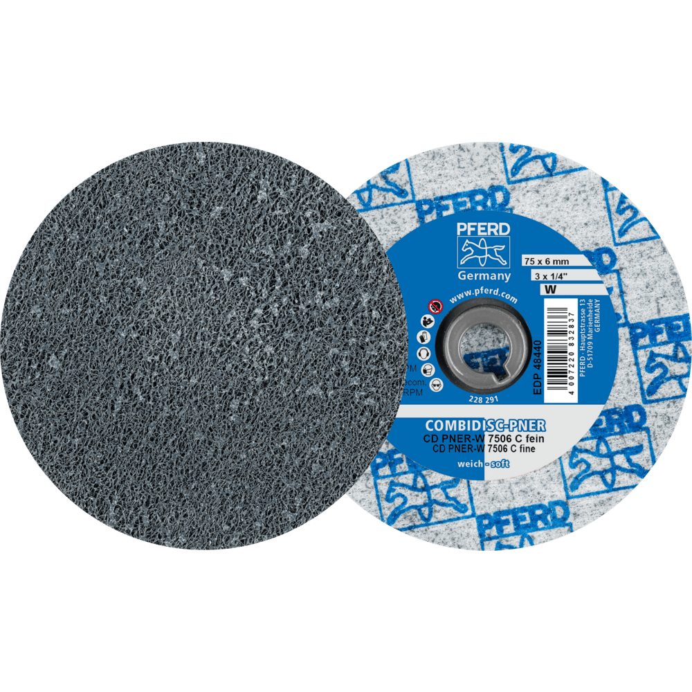 PFERD COMBIDISC-Schleifwerkzeuge CD PNER-W 7506 SiC F