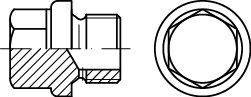 DIN 910 -2 1.4571 EG 1/2 A mit Entlüftung A 5 S