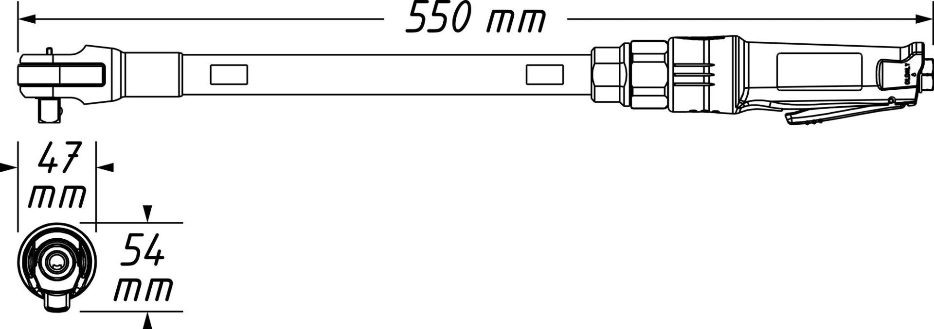 HAZET Ratschenschrauber, 1/2"