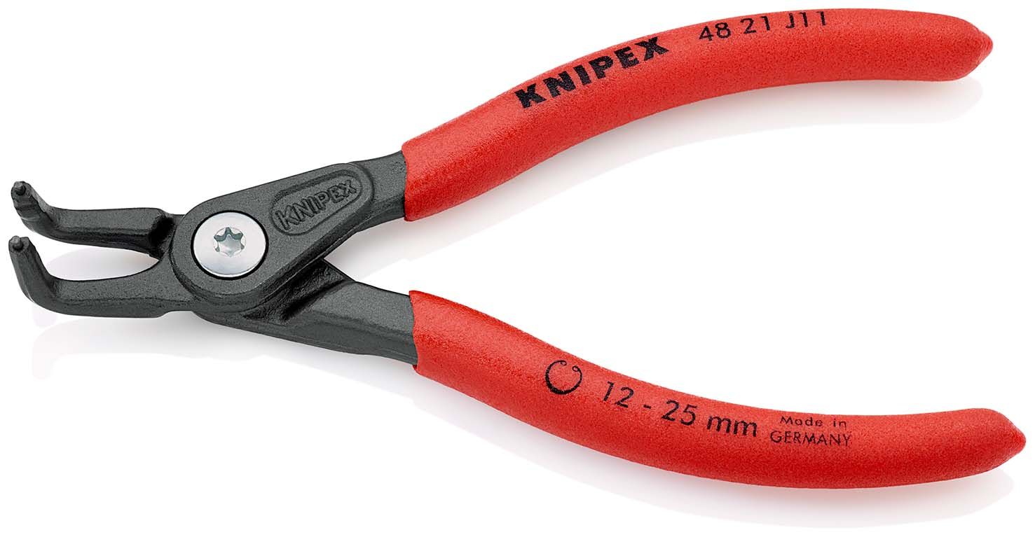 KNIPEX Präzisions-Sicherungsringzange für Innenringe in Bohrungen mit rutschhemmendem