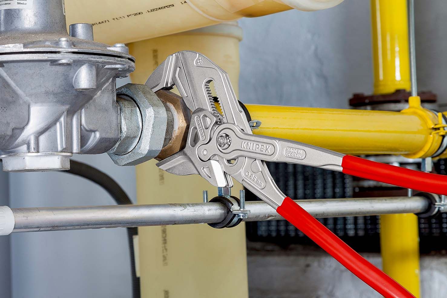 KNIPEX Zangenschlüssel XL mit Kunststoff überzogen