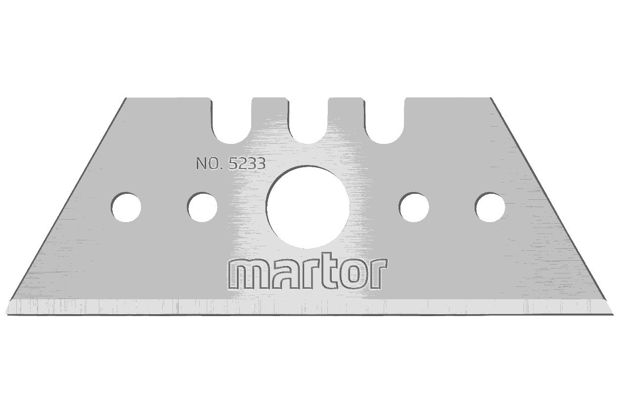 MARTOR Ersatzklinge TRAPEZKLINGE 5233 Standardschliff | 10 Stück