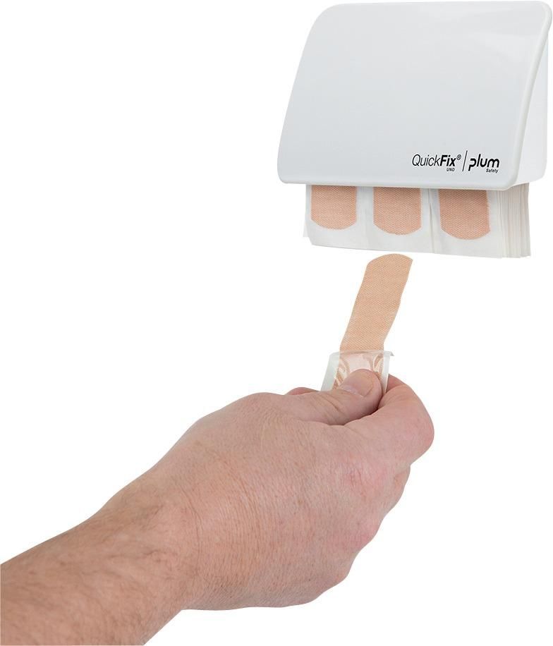 Pflastersp. UNO Quickfix,weiß ( 1x45 Plf.)
