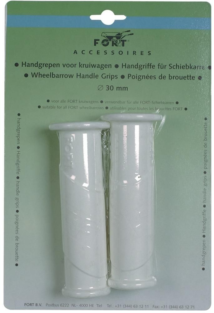 Ersatzgriffe zu Schiebek.SB-vp., weiss, 30 mm Fort