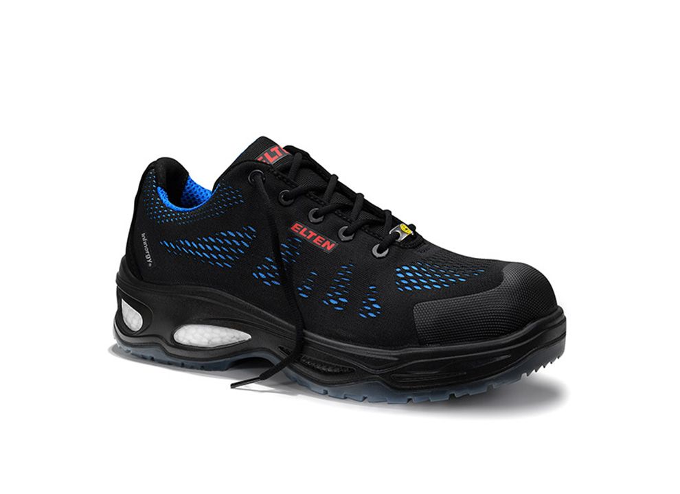 Sicherheitshalbschuh LOGAN blue Low ESD S1, Gr. 40