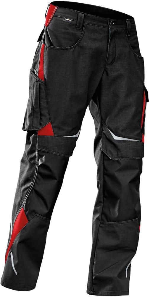 Hose PULSSCHLAG high Gr. 102, schw./mittelrot
