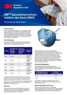 3M 9913 3M Spezialpartikelmaske FFP1 ohne Ventil 9913 (5 Packung)