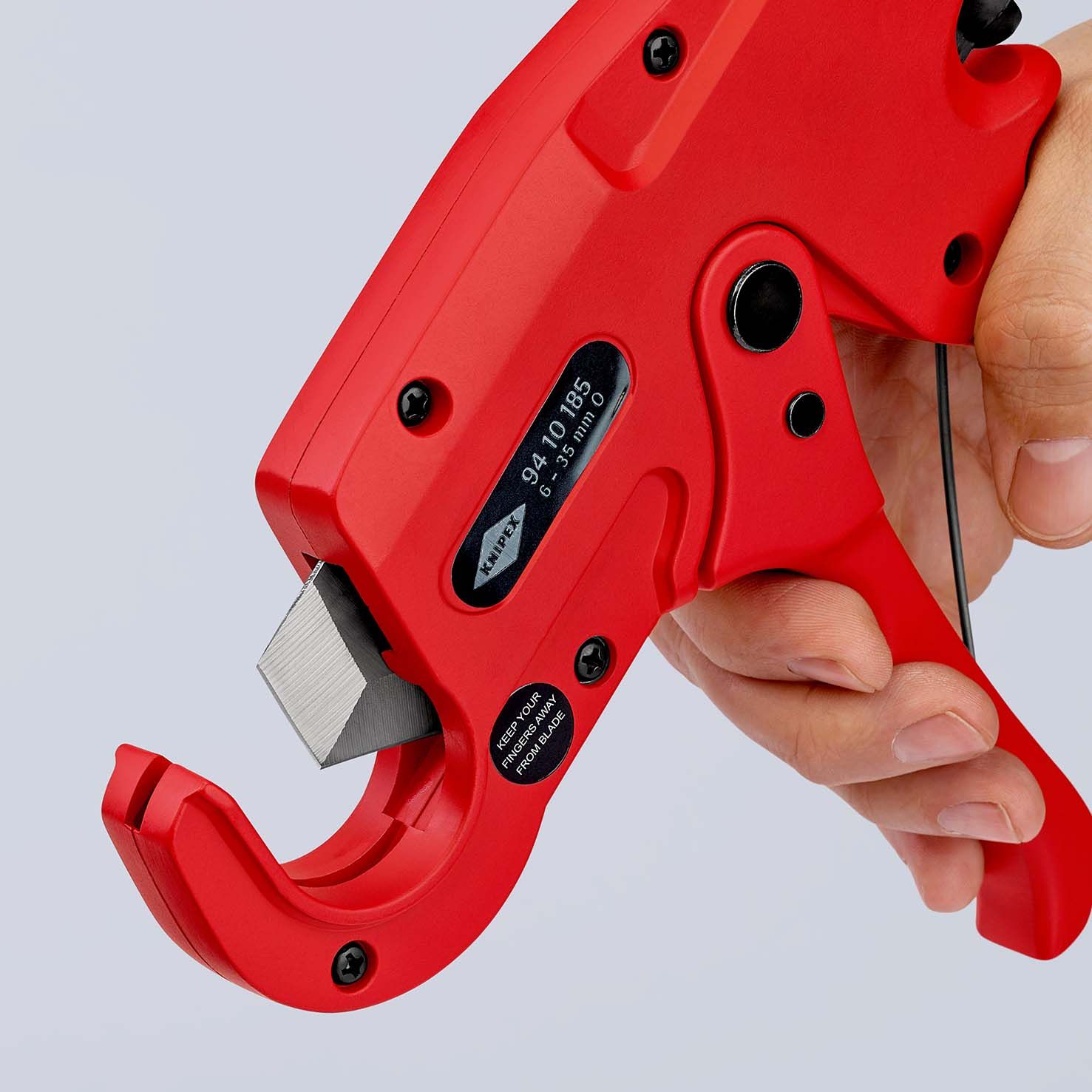 KNIPEX Rohrschneider für Kunststoffrohre
