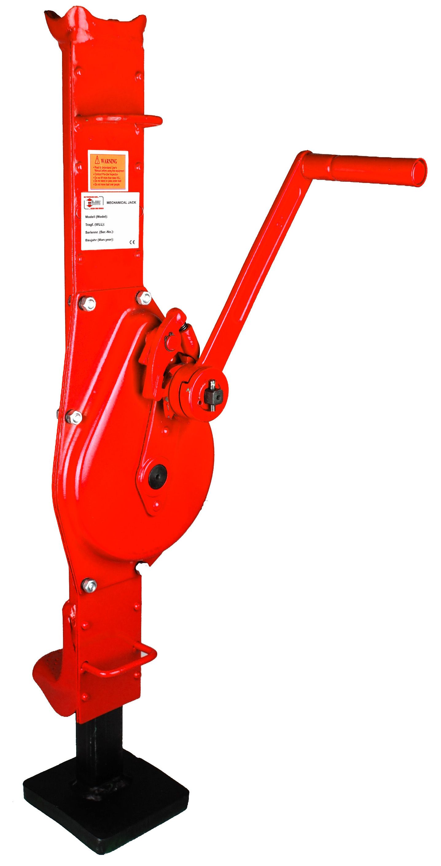 McBULL® Stahlwinde (feste Hubklaue), 3 t, Hubhöhe 355 mm