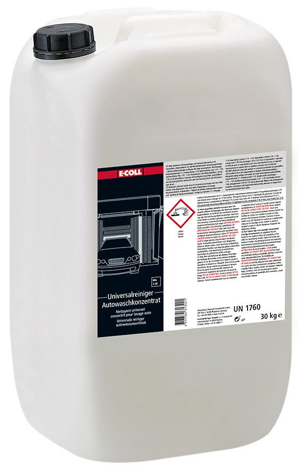 E-Coll Universalreiniger u. Auto-Waschkonz.30kg
