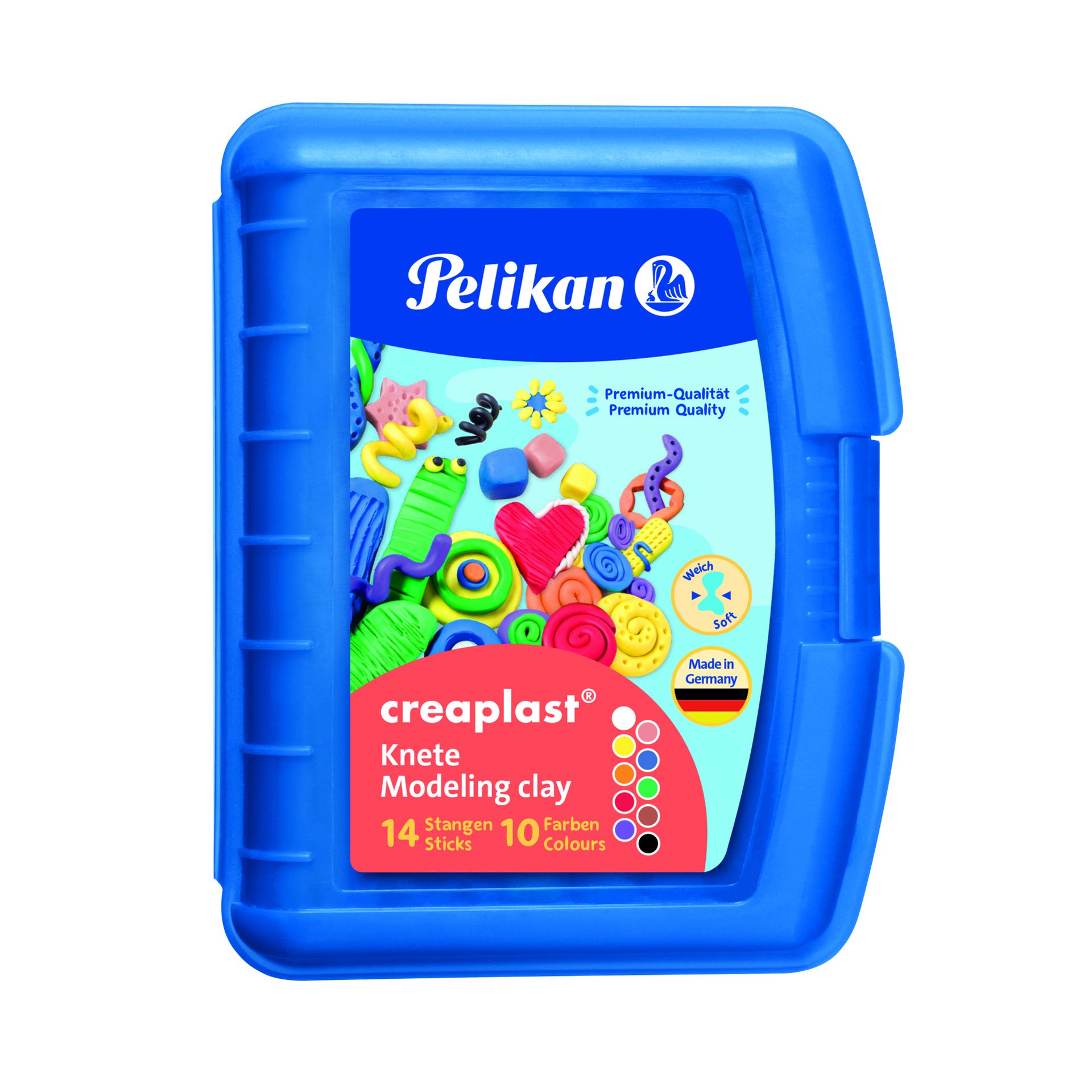 Knetmasse Creaplast sort. 14St